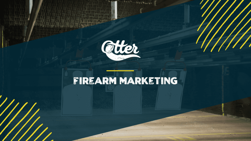Firearm Marketing with text